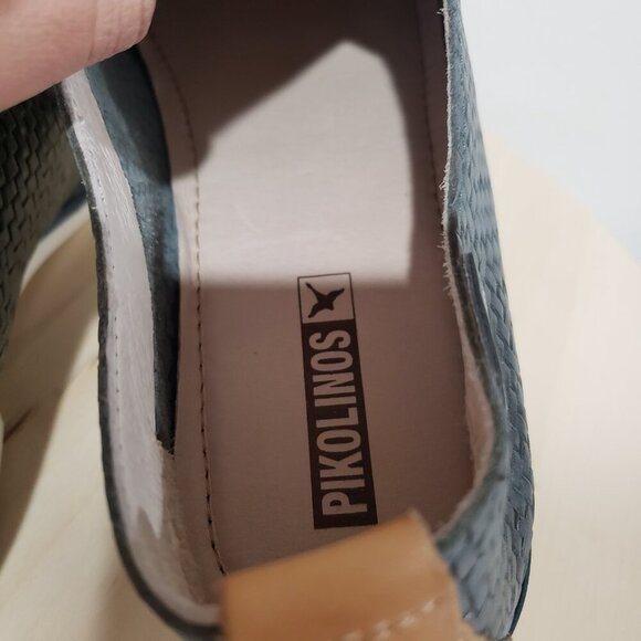 Pikolinos Oxford Shoes Women's Size 41 Navy Blue Lace up Classic Casual Academia - Picture 12 of 13